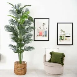 10-ft Artificial Paradise Palm Tree -Ed's plant shop 10 artificial paradise palm tree 803119