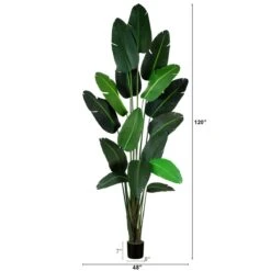 10-ft Artificial Travelers Palm Tree – Grand Tropical Statement -Ed's plant shop 10 artificial travelers palm tree grand tropical statement 368405