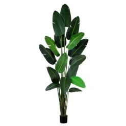 10-ft Artificial Travelers Palm Tree – Grand Tropical Statement -Ed's plant shop 10 artificial travelers palm tree grand tropical statement 767651