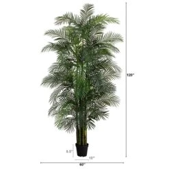 10-ft UV Resistant Artificial Areca Palm Tree (Indoor/Outdoor) 12 10-ft UV Resistant Artificial Areca Palm Tree (Indoor/Outdoor) -Ed's plant shop 10 uv resistant artificial areca palm tree indooroutdoor 967889