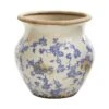 10.5-in Tuscan Ceramic Blue Scroll Urn Vase 1 10.5-in Tuscan Ceramic Blue Scroll Urn Vase -Ed's plant shop 105 tuscan ceramic blue scroll urn vase 778216