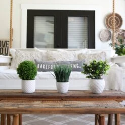 11-in Artificial Boxwood Plant | Decorative Planter Accent 10 11-in Artificial Boxwood Plant | Decorative Planter Accent -Ed's plant shop 11 artificial boxwood plant decorative planter accent 814865