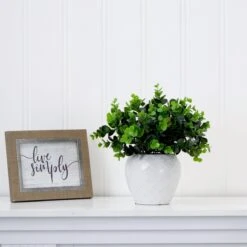 11-in Artificial Boxwood Plant | Decorative Planter Accent 9 11-in Artificial Boxwood Plant | Decorative Planter Accent -Ed's plant shop 11 artificial boxwood plant decorative planter accent 941765