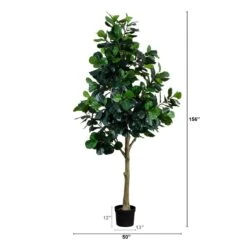 13-ft Faux Fiddle Leaf Fig Tree | Lifelike Indoor Tree -Ed's plant shop 13 faux fiddle leaf fig tree lifelike indoor tree 315492