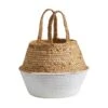 14-in Boho Chic Handmade Cotton & Jute White Woven Planter 2 14-in Boho Chic Handmade Cotton & Jute White Woven Planter -Ed's plant shop 14 boho chic handmade cotton jute white woven planter 498982
