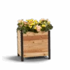 18" X 24" Cedar Planter Box – 24" Tall | Raised Garden Bed -Ed's plant shop 18 x 24 planter box 24 tall 301864