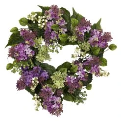 20-in Hanel Lilac Wreath | Spring-Inspired Floral Décor 7 20-in Hanel Lilac Wreath | Spring-Inspired Floral Décor -Ed's plant shop 20 hanel lilac wreath spring inspired floral decor 637817