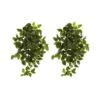 36-in UV Resistant Artificial Pothos Hanging Plant – Set Of 2 | Indoor/Outdoor Faux Greenery -Ed's plant shop 36 uv resistant artificial pothos hanging plant set of 2 indooroutdoor faux greenery 221574