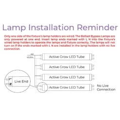 4' 8 Lamp LED Grow Light - T5 HO Sun White Pro Spectrum 17 4' 8 Lamp LED Grow Light - T5 HO Sun White Pro Spectrum -Ed's plant shop 4 8 lamp led grow light t5 ho sun white pro spectrum 120520
