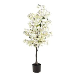 4-ft Bougainvillea Artificial Tree | Vibrant & Lifelike Floral Décor -Ed's plant shop 4 bougainvillea artificial tree vibrant lifelike floral decor 205796