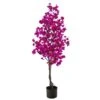 4-ft Bougainvillea Artificial Tree | Vibrant & Lifelike Floral Décor -Ed's plant shop 4 bougainvillea artificial tree vibrant lifelike floral decor 416344