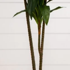 48-in Dracaena Silk Plant (Real Touch) -Ed's plant shop 48 in dracaena silk plant real touch 3230216