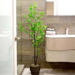 5-ft Artificial Minimalist Enkianthus Tree 11 5-ft Artificial Minimalist Enkianthus Tree -Ed's plant shop 5 artificial minimalist enkianthus tree 146712