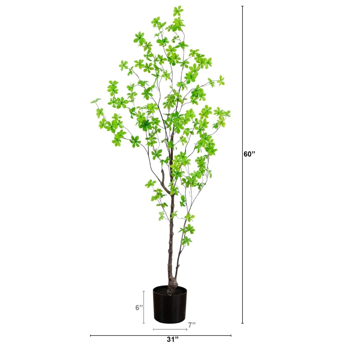 5-ft Artificial Minimalist Enkianthus Tree 7 5-ft Artificial Minimalist Enkianthus Tree - Image 5