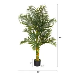 5-ft Golden Cane Artificial Palm Tree - Bring Paradise Indoors 14 5-ft Golden Cane Artificial Palm Tree - Bring Paradise Indoors -Ed's plant shop 5 golden cane artificial palm tree bring paradise indoors 213109
