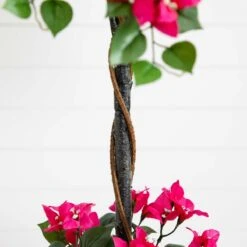 5-ft Mini Bougainvillea Topiary | Elegant Faux Floral Décor -Ed's plant shop 5 mini bougainvillea topiary elegant faux floral decor 372965