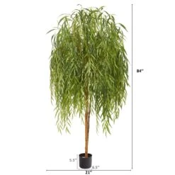 7-ft Willow Artificial Tree -Ed's plant shop 7 ft willow artificial tree 4767916
