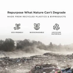 7” Upcycled Plant Pot & Saucer – Natural Texture, Eco-Friendly Design -Ed's plant shop 7 upcycled plant pot saucer natural texture eco friendly design 901112