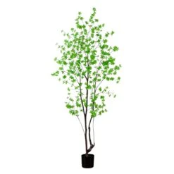 8-ft Artificial Minimalist Enkianthus Tree -Ed's plant shop 8 artificial minimalist enkianthus tree 700577