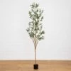 82-in Artificial Olive Tree – Tall, Rustic & Lifelike Décor Accent -Ed's plant shop 82 artificial olive tree tall rustic lifelike decor accent 276168