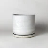 9 Inch Signature Stone Planter & Saucer