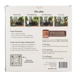 Arber Repotting Mat – Mess-Free Plant Care Solution -Ed's plant shop arber repotting mat mess free plant care solution 941613