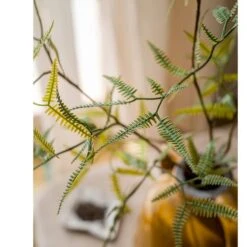 Artificial Faux Forked Fern Stem -Ed's plant shop artificial faux forked fern stem 112280