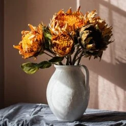 Artificial Flannel Sunflower Stem -Ed's plant shop artificial flannel sunflower stem 625834