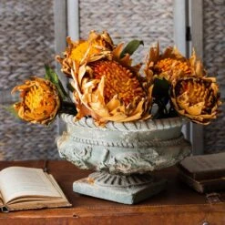 Artificial Flannel Sunflower Stem -Ed's plant shop artificial flannel sunflower stem 765366