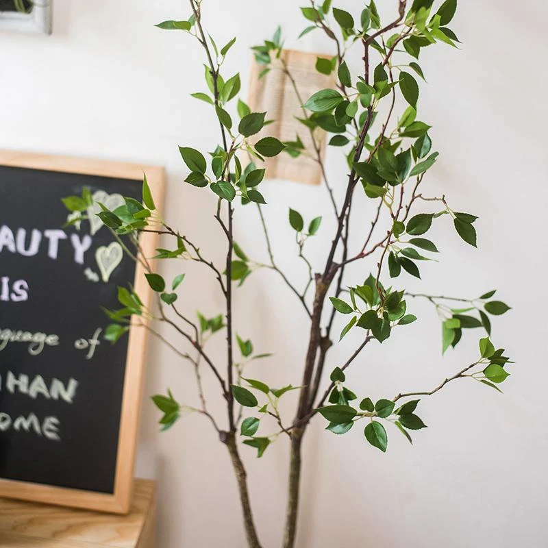 Green Leaf Faux Tree In Pot – 5′ & 6′ Handmade Silk Plant 8 Green Leaf Faux Tree In Pot – 5′ & 6′ Handmade Silk Plant - Image 6