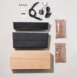 Bamboo Smart Hydroplanter -Ed's plant shop bamboo smart hydroplanter 204403