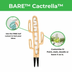 BARE™ Cactrella™ - Customizable Wooden Plant Support - Inspired By The Barrel Cactus -Ed's plant shop bare cactrella customizable wooden plant support inspired by the barrel cactus 5406283
