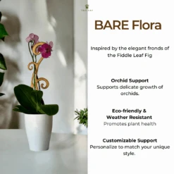 BARE™ Flora™ – Customizable Wooden Floral Plant Trellis For Indoor Climbing Plants -Ed's plant shop bare flora customizable wooden floral plant trellis for indoor climbing plants 2558395