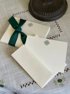 Boxed Celtic Knot Stationery - Irish Note Cards And Envelopes (10) -Ed's plant shop boxed celtic knot stationery irish note cards and envelopes 10 797637