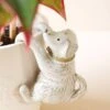 Ceramic Dog Planter Hanger -Ed's plant shop ceramic dog planter hanger 209741