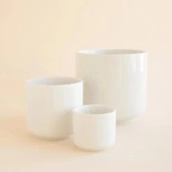 Charlie Planter | White