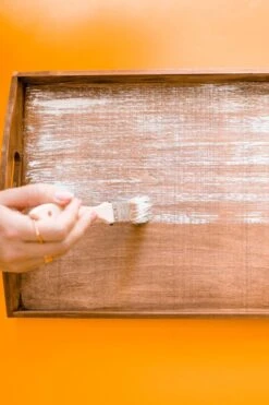 Chevron Wood Tray Kit -Ed's plant shop chevron wood tray kit 219733