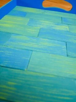 Chevron Wood Tray Kit -Ed's plant shop chevron wood tray kit 571677