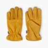 Barebones Classic Work & Gardening Glove: Mustard -Ed's plant shop classic work gardening glove mustard 860577