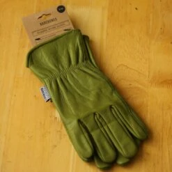 Barebones Classic Work & Gardening Glove: Olive -Ed's plant shop classic work gardening glove olive 733798