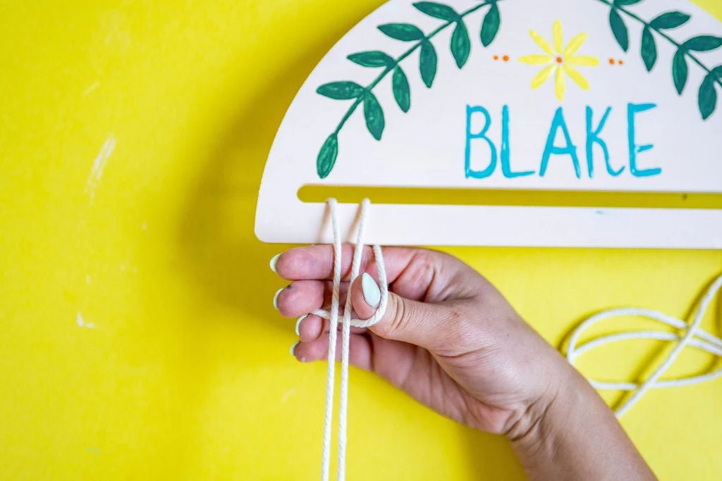 Dip Dyed Wall Hanging Kit | DIY Customizable Macramé Home Decor 8 Dip Dyed Wall Hanging Kit | DIY Customizable Macramé Home Decor - Image 6