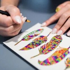 Dual Pens Coloring Kit -Ed's plant shop dual pens coloring kit 427321