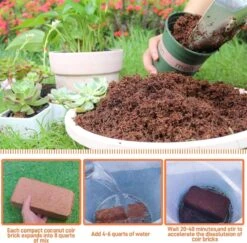 Eco Friendly Coco Coir - Organic Peat Moss -Ed's plant shop eco friendly coco coir organic peat moss 401133