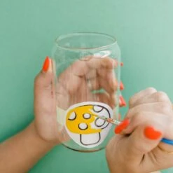 Enamel Glass Painting Kit | DIY Glassware Art Set -Ed's plant shop enamel glass painting kit diy glassware art set 681970