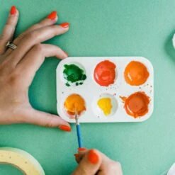 Enamel Glass Painting Kit | DIY Glassware Art Set -Ed's plant shop enamel glass painting kit diy glassware art set 816451