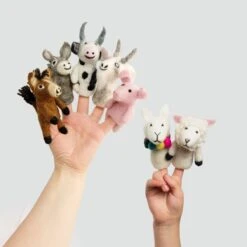 Finger Puppets - Barnyard Buddies -Ed's plant shop finger puppets barnyard buddies coming soon 665137