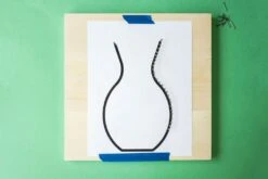 Floral String Art + Canvas Embroidery Kit -Ed's plant shop floral string art canvas embroidery kit 652150