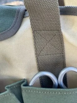 Garden Tool Bag - Heavy Waxed Canvas -Ed's plant shop garden tool bag heavy waxed canvas 984639