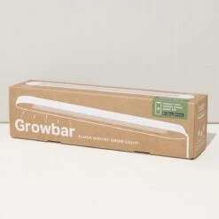 Growbar White LED Grow Light Fixture (Online Only) | Under Cabinet Or Shelf Mount -Ed's plant shop growbar white led grow light fixture online only under cabinet or shelf mount 518813