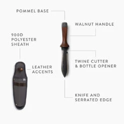 Barebones Hori Hori Classic Sheath- Protect Your Tool In Style -Ed's plant shop hori hori classic sheath protect your tool in style 586148